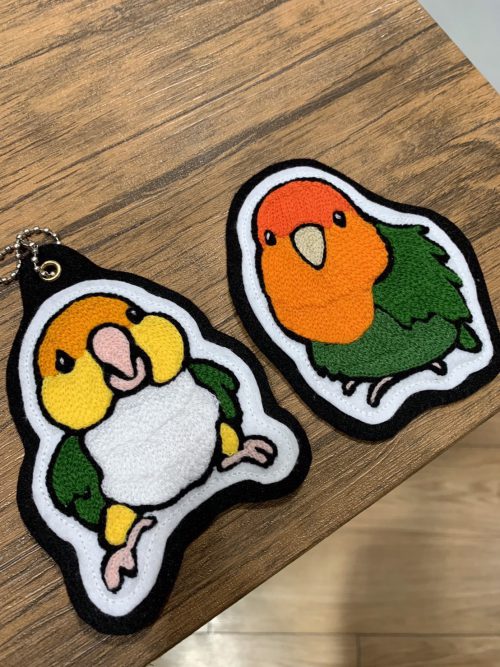 【ことりカフェ上野本店】3月12日(木)迄、オーダー刺繍の鎖ステッチ様来店!
