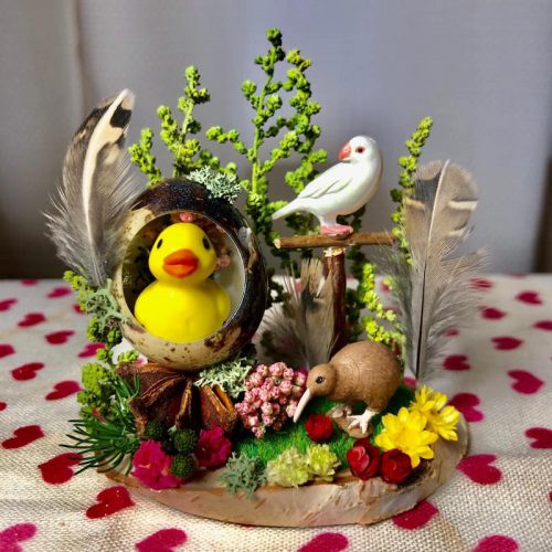 7月ワークショップ「苔玉こけっぴ先生のジオラマ作り」